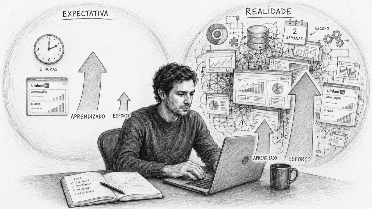 Gastei tempo demais no projeto de IA errado. E faria de novo.